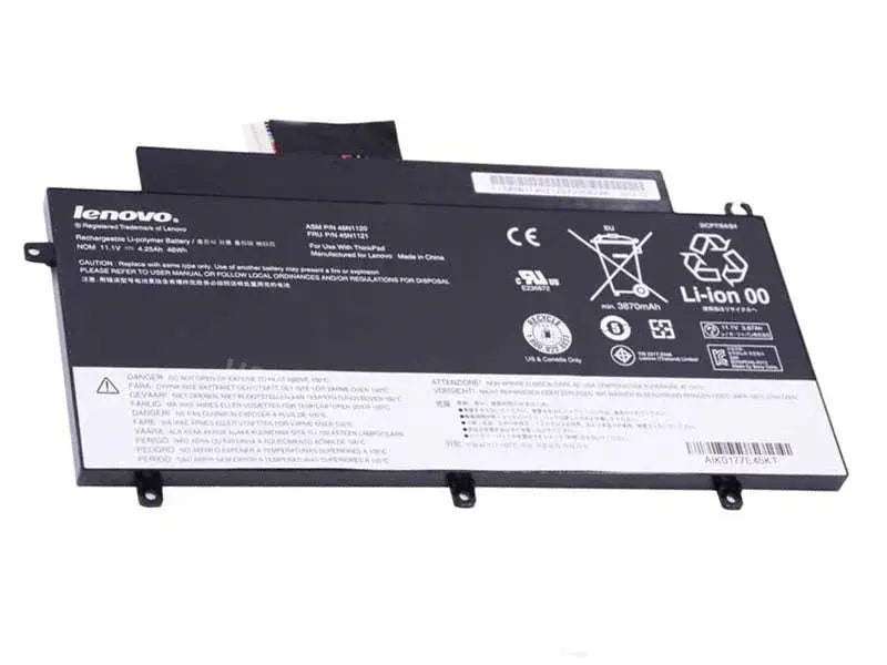 47Wh Original Lenovo Thinkpad T431S 45N1123 45N1122 45N1121 45N1120 3lCP7/64/84 PC Rechargeable Li-ion Battery - eBuy UAE